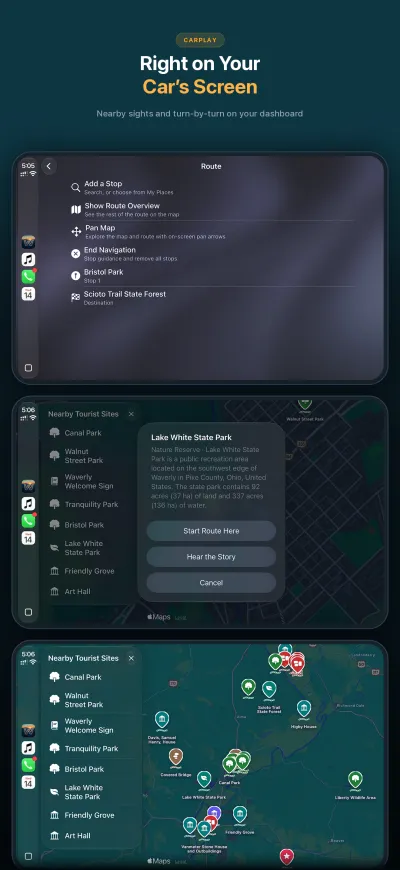 WanderWay 2.2: Choose your map