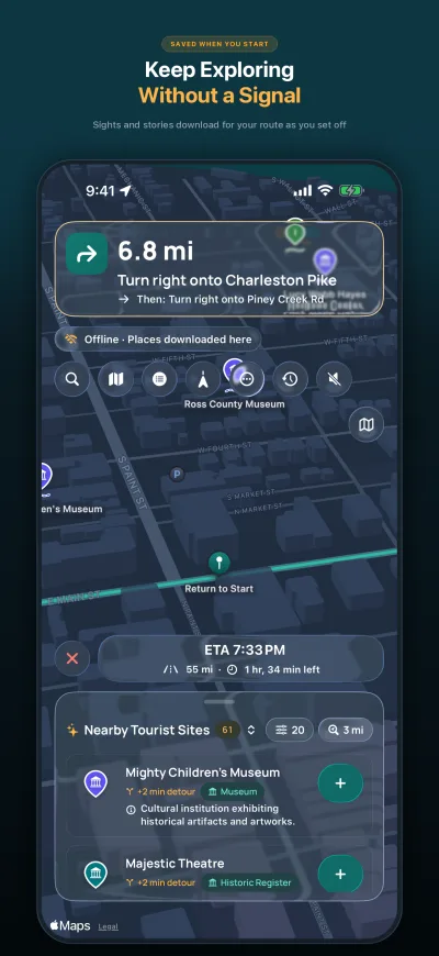 WanderWay 2.2: Saved When You Start