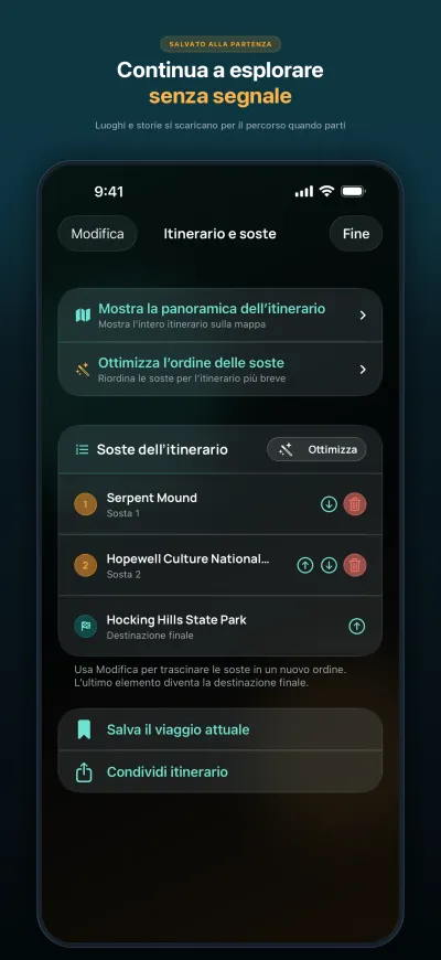 WanderWay 2.2: Salvato alla partenza