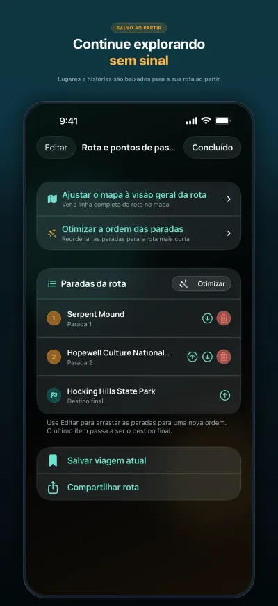 WanderWay 2.2: Salvo ao começar
