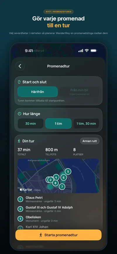 WanderWay 2.2: Promenadturer